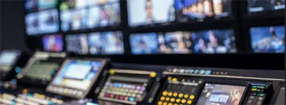 Cooling installation for a broadcast facility