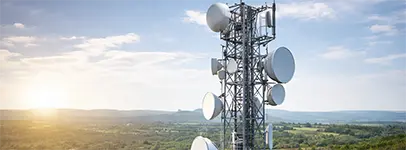 Cooling installation for a telecom network operator